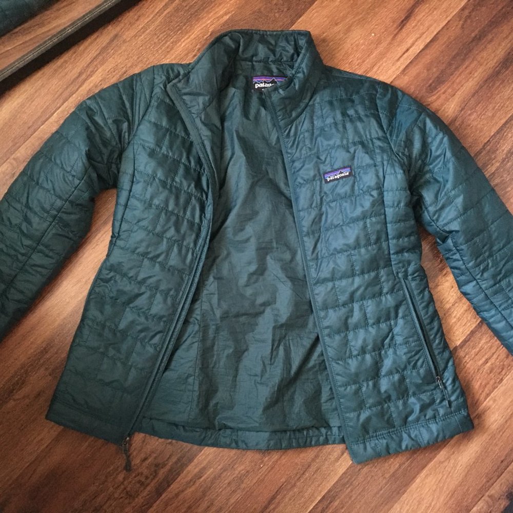 Patagonia nano puff jacket, M Piki Green
